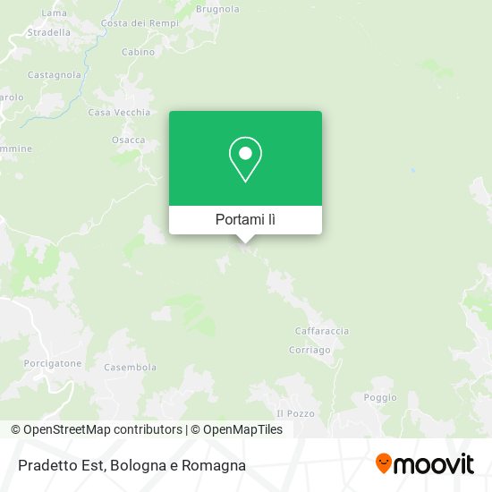 Mappa Pradetto Est