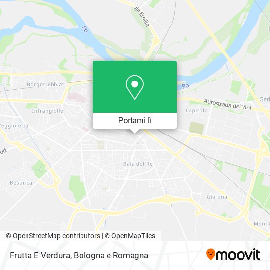 Mappa Frutta E Verdura
