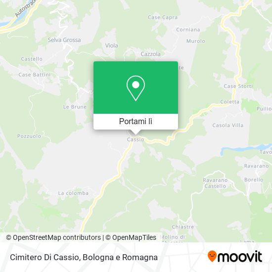 Mappa Cimitero Di Cassio
