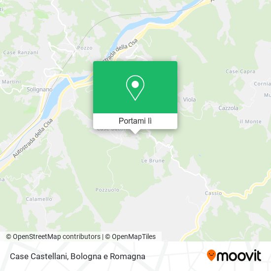 Mappa Case Castellani