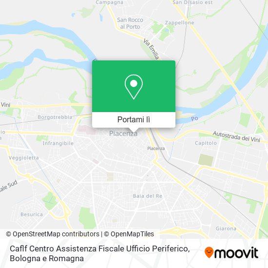 Mappa Caflf Centro Assistenza Fiscale Ufficio Periferico