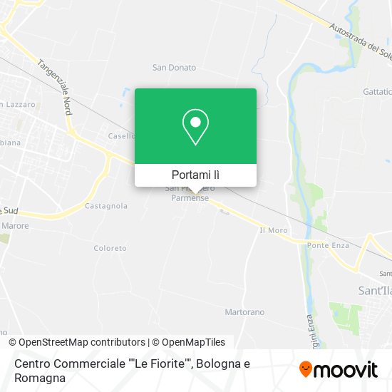 Mappa Centro Commerciale ""Le Fiorite""
