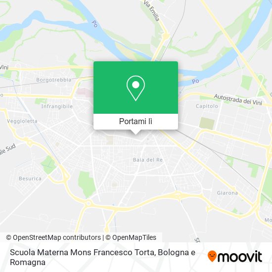 Mappa Scuola Materna Mons Francesco Torta