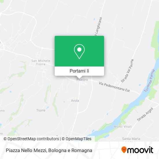Mappa Piazza Nello Mezzi