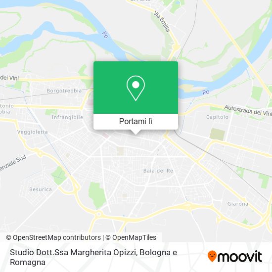 Mappa Studio Dott.Ssa Margherita Opizzi