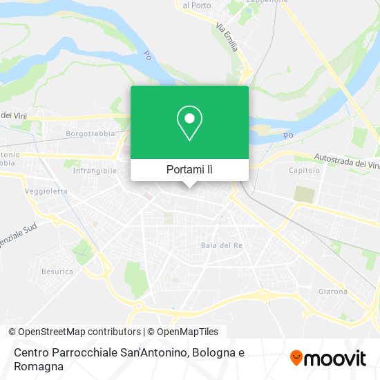 Mappa Centro Parrocchiale San'Antonino