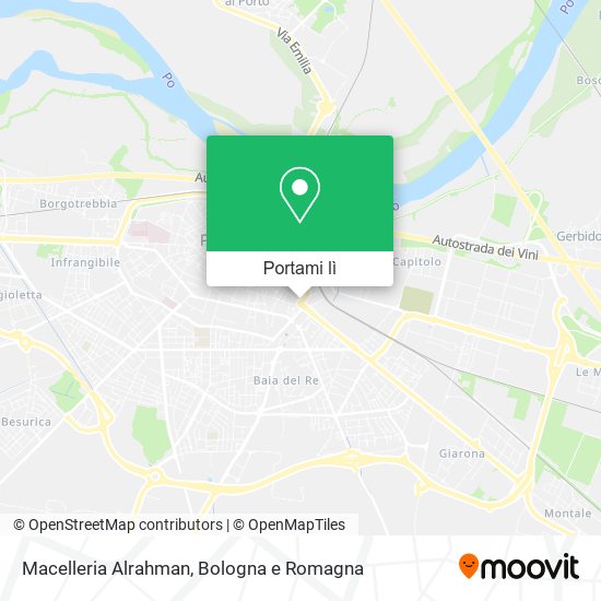 Mappa Macelleria Alrahman