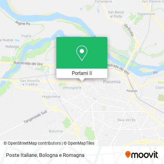 Mappa Poste Italiane