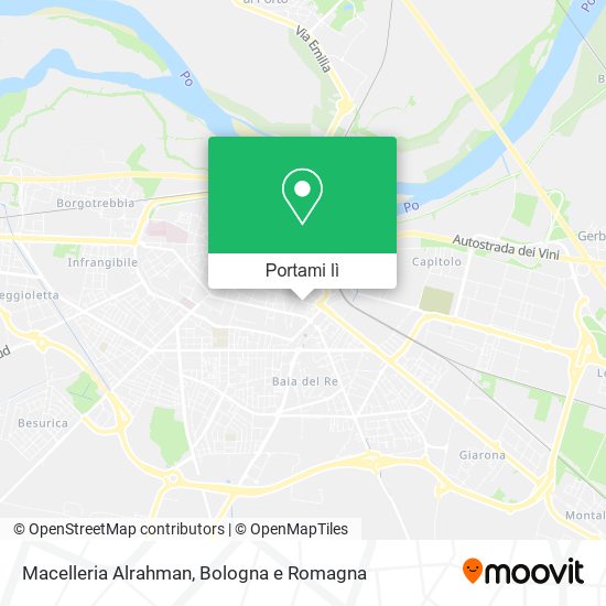 Mappa Macelleria Alrahman
