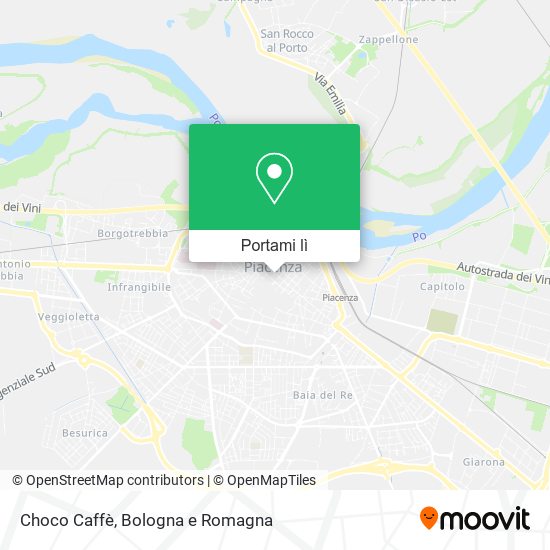 Mappa Choco Caffè