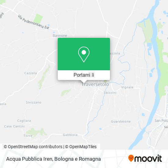 Mappa Acqua Pubblica Iren