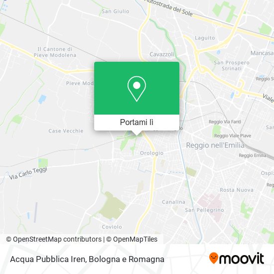 Mappa Acqua Pubblica Iren