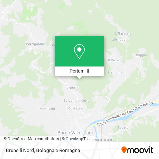 Mappa Brunelli Nord