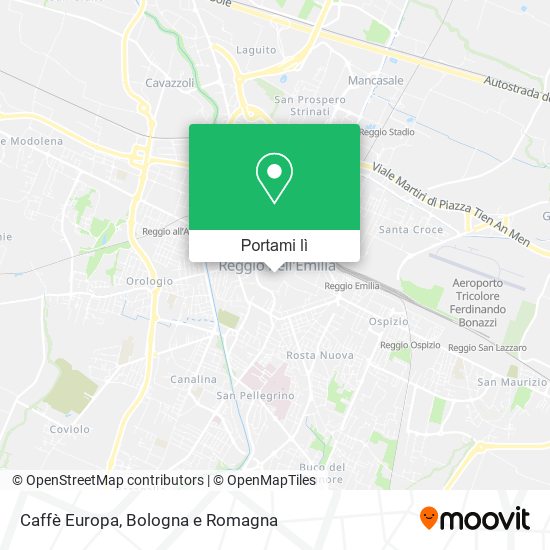 Mappa Caffè Europa