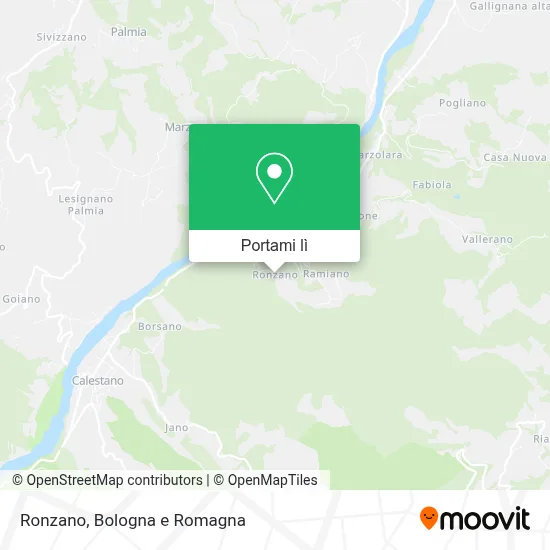 Mappa Ronzano