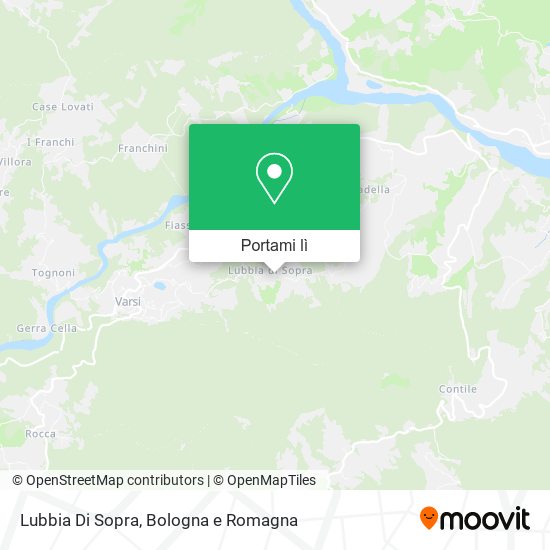Mappa Lubbia Di Sopra