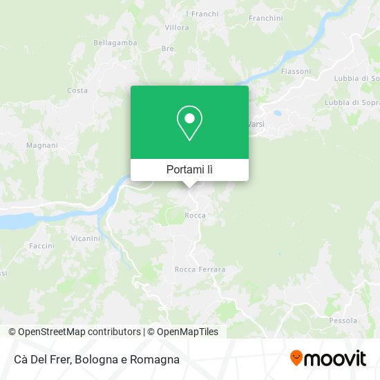 Mappa Cà Del Frer
