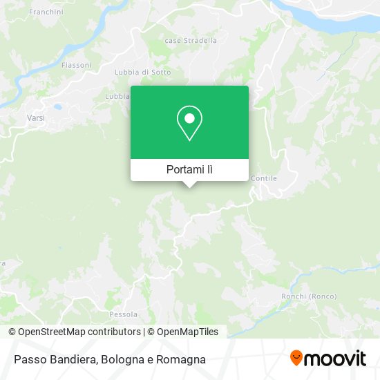 Mappa Passo Bandiera