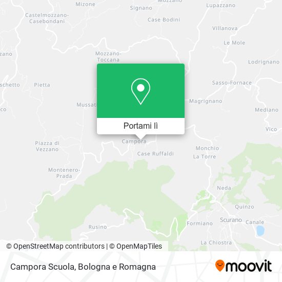 Mappa Campora Scuola