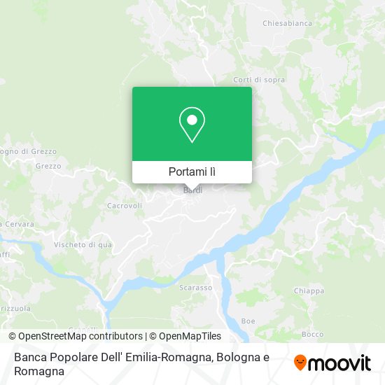 Mappa Banca Popolare Dell' Emilia-Romagna