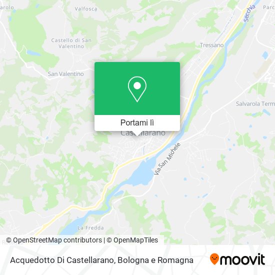 Mappa Acquedotto Di Castellarano