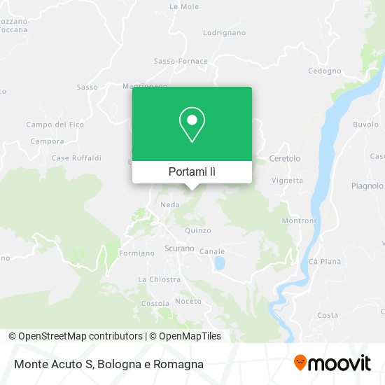 Mappa Monte Acuto S