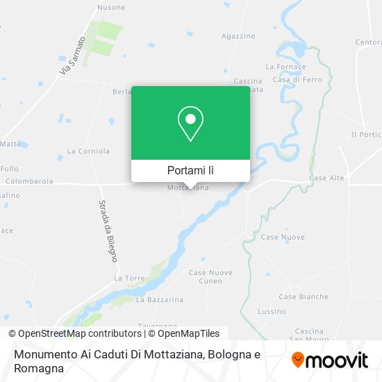 Mappa Monumento Ai Caduti Di Mottaziana