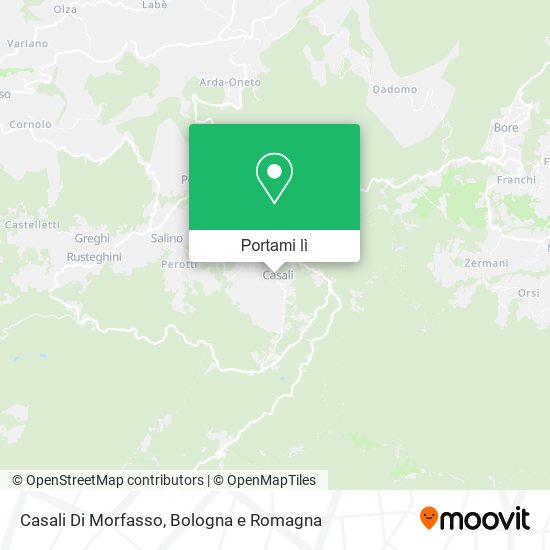 Mappa Casali Di Morfasso