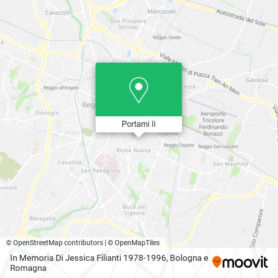 Mappa In Memoria Di Jessica Filianti 1978-1996