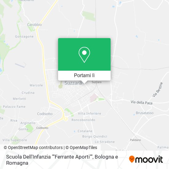 Mappa Scuola Dell'Infanzia ""Ferrante Aporti""