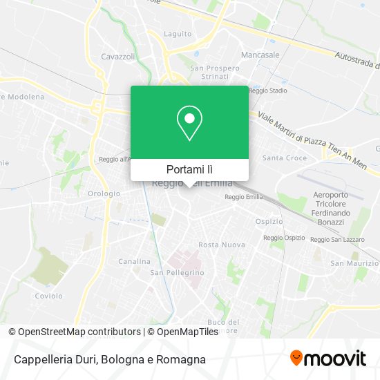 Mappa Cappelleria Duri