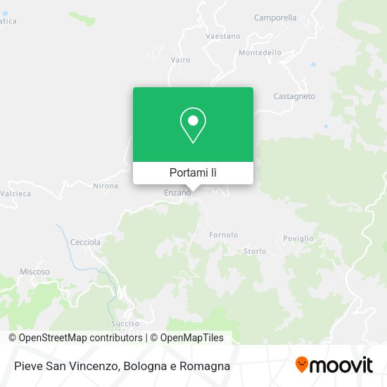 Mappa Pieve San Vincenzo