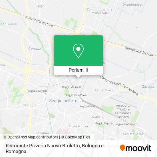 Mappa Ristorante Pizzeria Nuovo Broletto