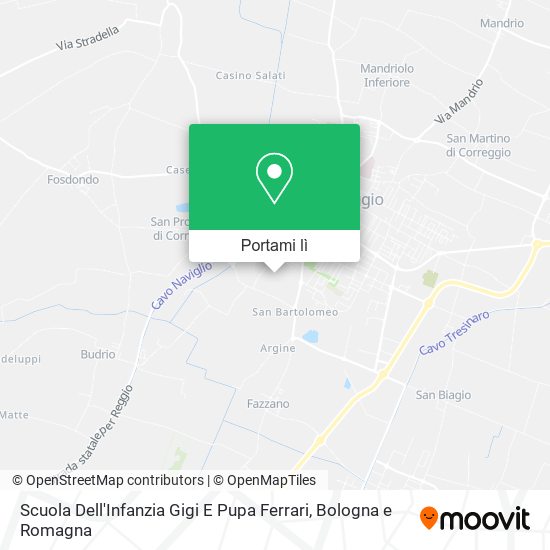 Mappa Scuola Dell'Infanzia Gigi E Pupa Ferrari