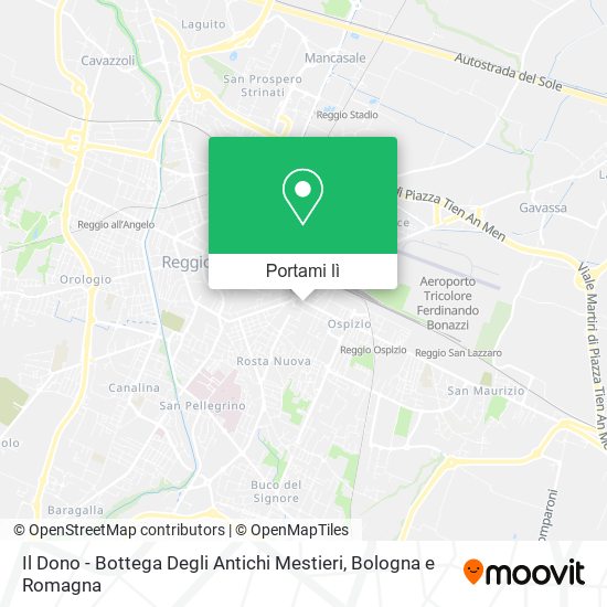 Mappa Il Dono - Bottega Degli Antichi Mestieri