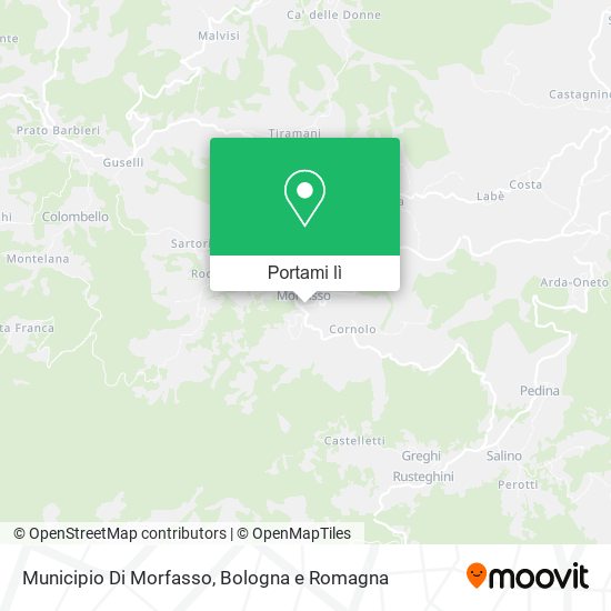 Mappa Municipio Di Morfasso