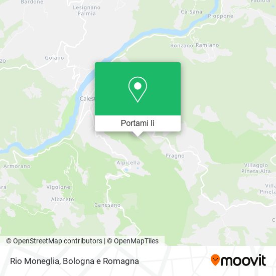 Mappa Rio Moneglia