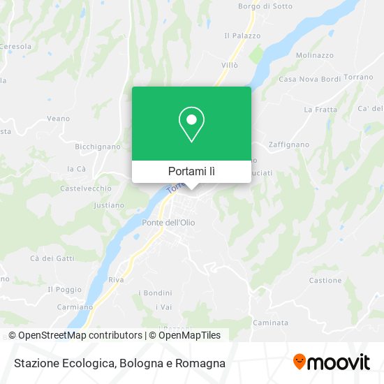 Mappa Stazione Ecologica