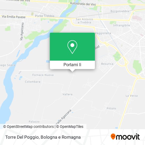 Mappa Torre Del Poggio