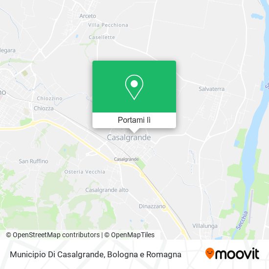 Mappa Municipio Di Casalgrande