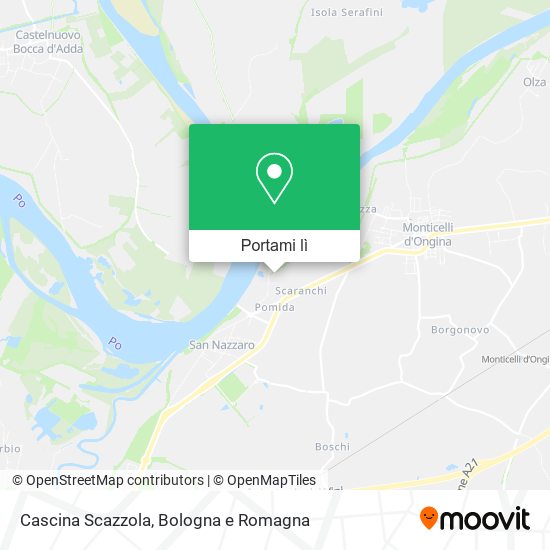 Mappa Cascina Scazzola