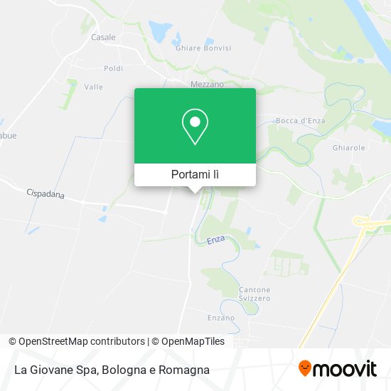 Mappa La Giovane Spa