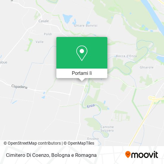 Mappa Cimitero Di Coenzo