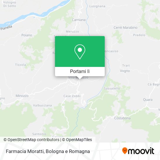 Mappa Farmacia Moratti
