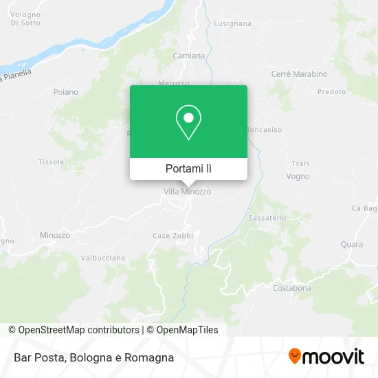 Mappa Bar Posta