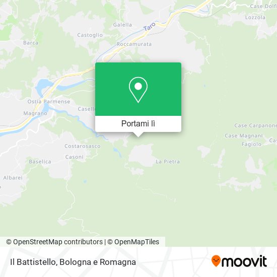 Mappa Il Battistello