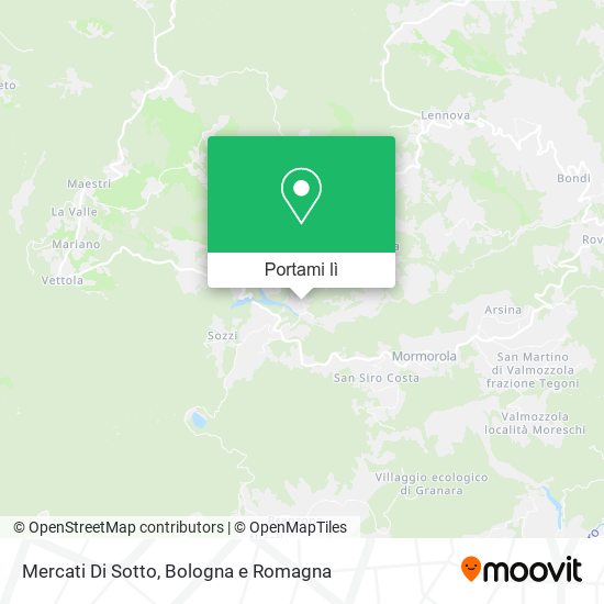 Mappa Mercati Di Sotto