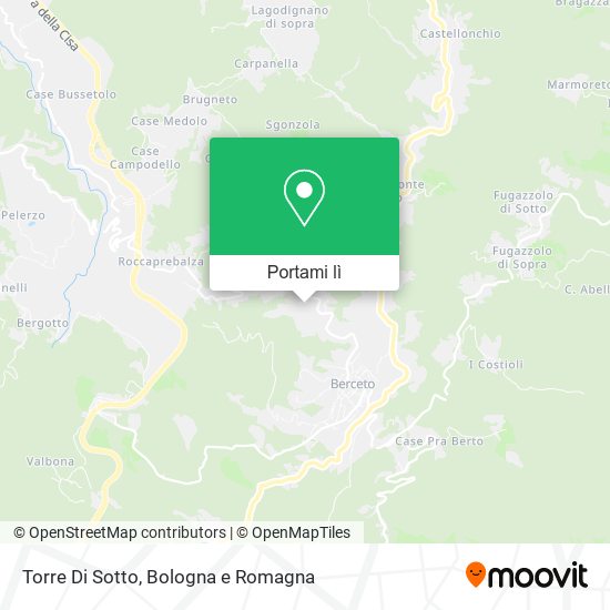 Mappa Torre Di Sotto