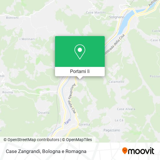 Mappa Case Zangrandi