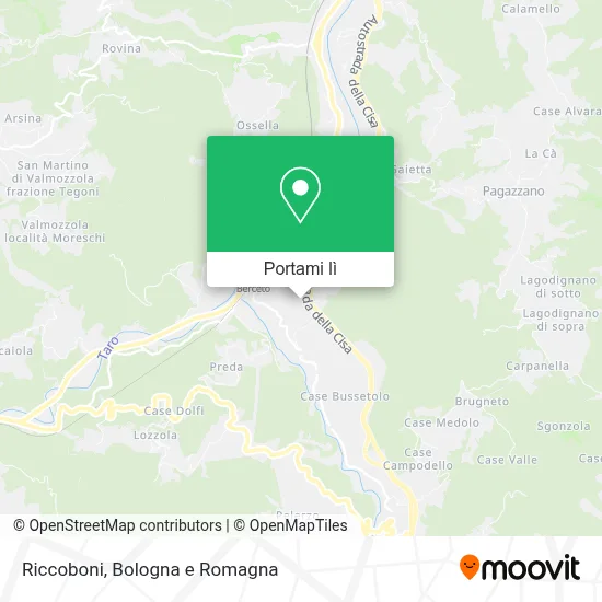 Mappa Riccoboni